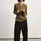 Relaxed-fit banana shaped sweat pants | 3 color