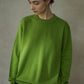 Wool blend classic round neck sweater | 6 color