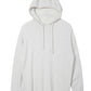 Wool blend slouchy fit hoodie sweater