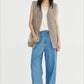 Sleek fit defined waist vest | 2 color