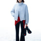 Stand collar quilted down jacket | 5 color