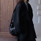 100% wool soft-touch large lapel jacket