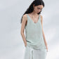 Lyocell soft simple tank top | 4 color