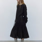 Lyocell blend feather-light softness flowing dress | 2 color