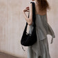 Lightweight irregular hem striped sling top | 3 color