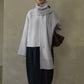 100% wool collarless minimalist design jacket | 3 color