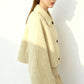 Wool blend lapel cropped fit jacket | 3 color