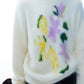 Alpaca blend soft and cozy jacquard sweater | 4 color