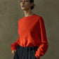 Wool blend classic round neck sweater | 6 color