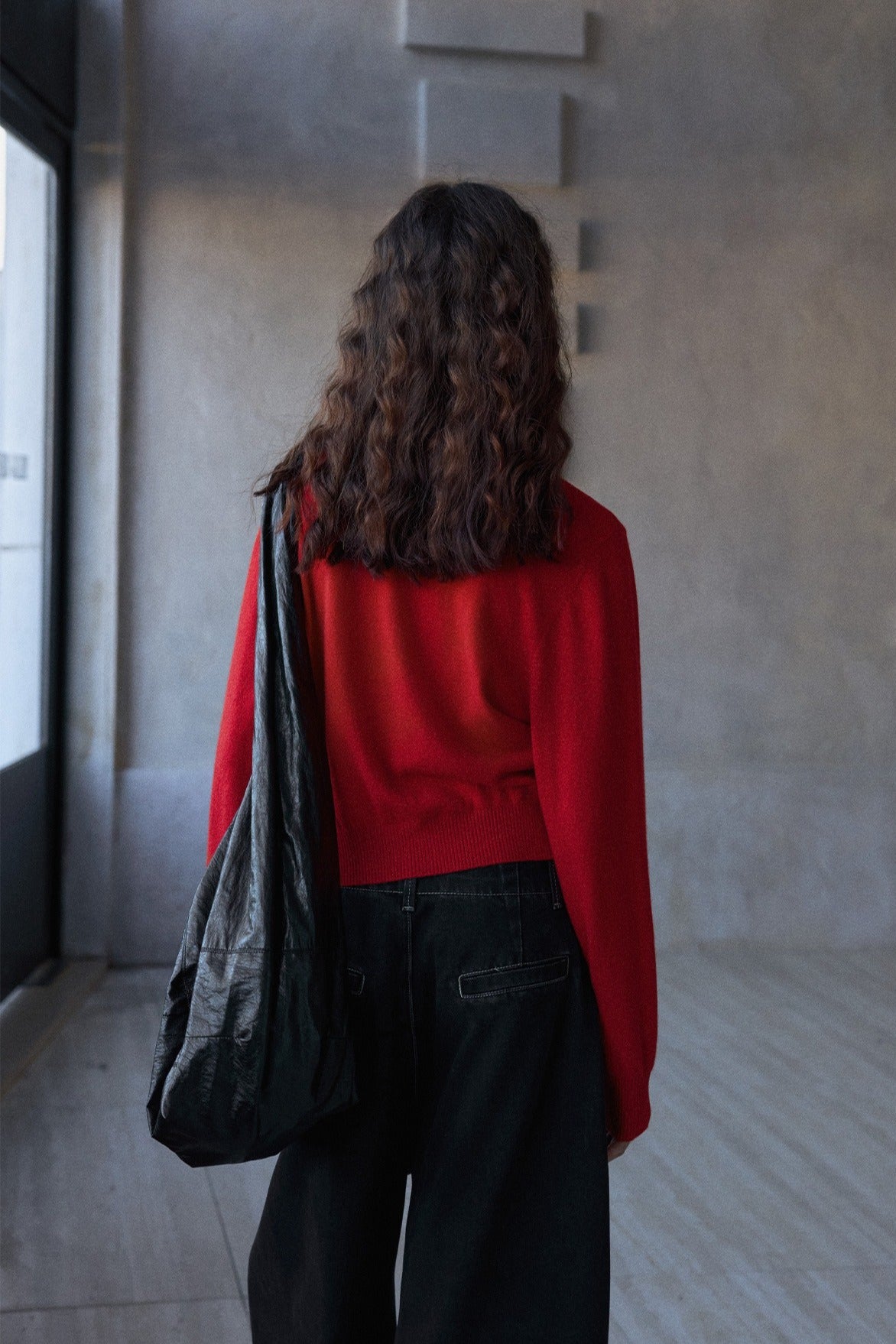 100% wool classic round neck cardigan | 5 color