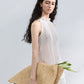 Lyocell blend pleats ruffled collar top | 4 color