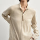 Wool blend slouchy fit dual-zip cardigan | 8 color