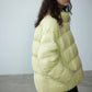 Lightweight high-neck oversized down jacket | 5 color