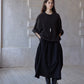 Wool blend loose fit silhouette skirt | 2 color