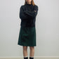 100% wool wide placket cardigan | 5 color