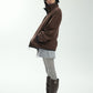 Casual & versatile stand collar loose jacket | 4 color