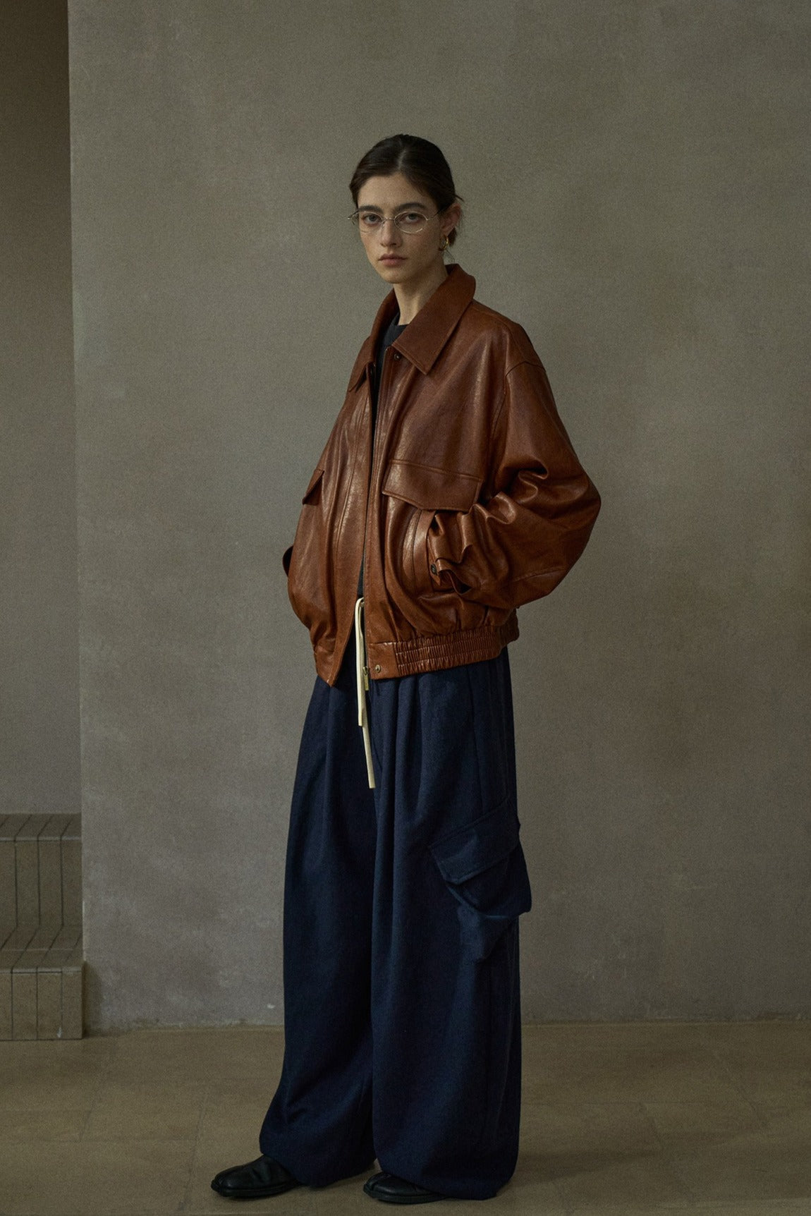 Modern touch stylish PU jacket | 3 color
