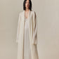 Wool mohair blend H-shape lazy tone long cardigan | 2 color