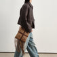 Retro-style quilted PU jacket | 2 color