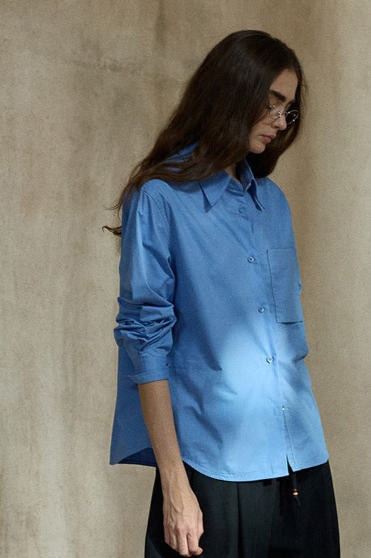 High-count weave cotton shirt | 3 color