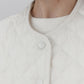 Goose down warm & cozy diamond-quilted vest | 2 color