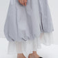 Cotton blend layered effect cloud-like dress | 3 color