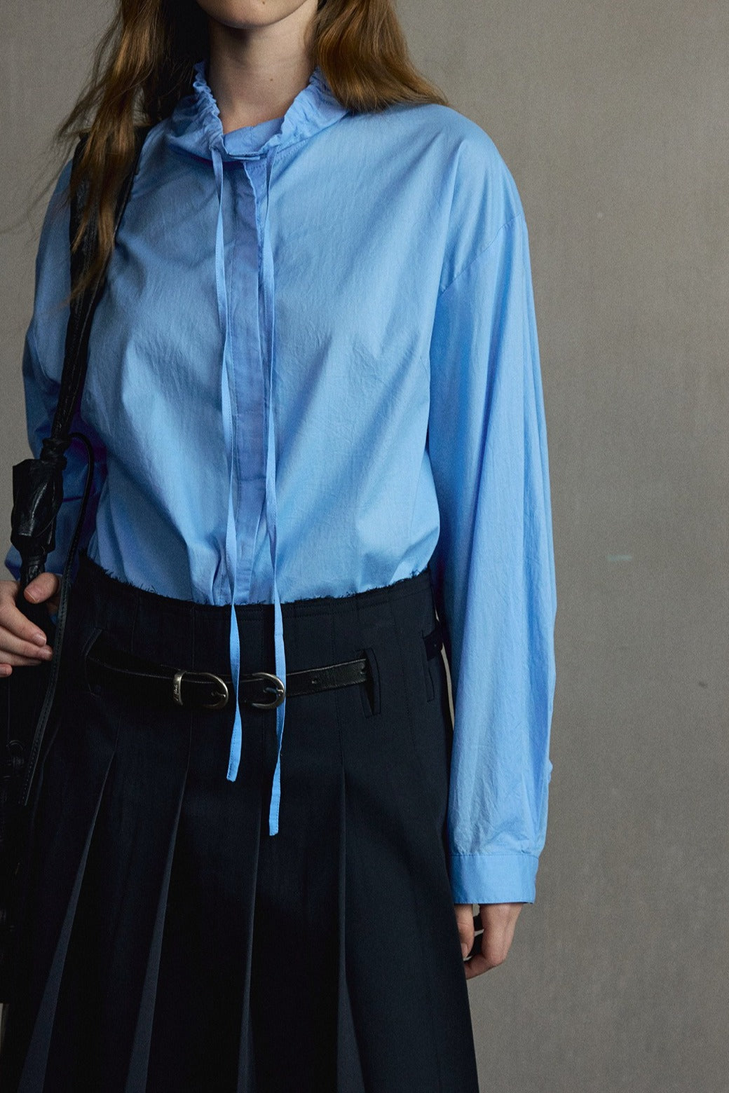 100% cotton floral collar shirt | 5 color