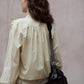 100% cotton wrap waist shirt | 4 color