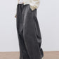 100% cotton lantern shape relaxed-fit pants | 4 color