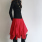 Wool containing lightweight soft high-neck knit top | 6 color