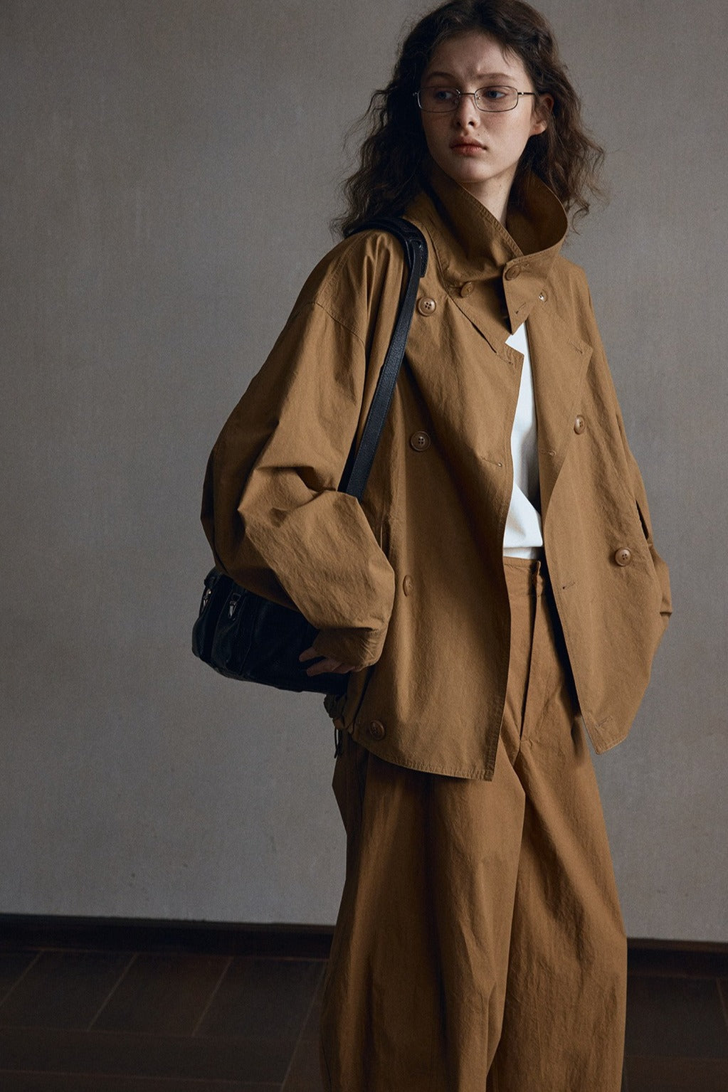 Chaqueta con superficie 100% arrugada | 3 colores