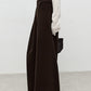 Practical wide-leg A-line pants | 2 color