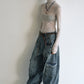 Wool containing lightweight soft high-neck knit top | 6 color