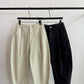 100 cotton banana silhouette relaxed jeans | 2 color