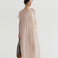 Flowing lightweight fairy two-piece maxi dress | 3 color