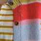Wool blend soft touch colorful knit vest | 3 color