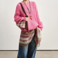 Wool riched chunky knit texture sweater | 3 color