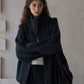 100% wool loose fit chunky knit cardigan | 4 color