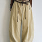 100% cotton ultra-loose fit banana shape corduroy pants | 5 color