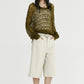 Wool blend airy open-knit hole knitwear | 2 color