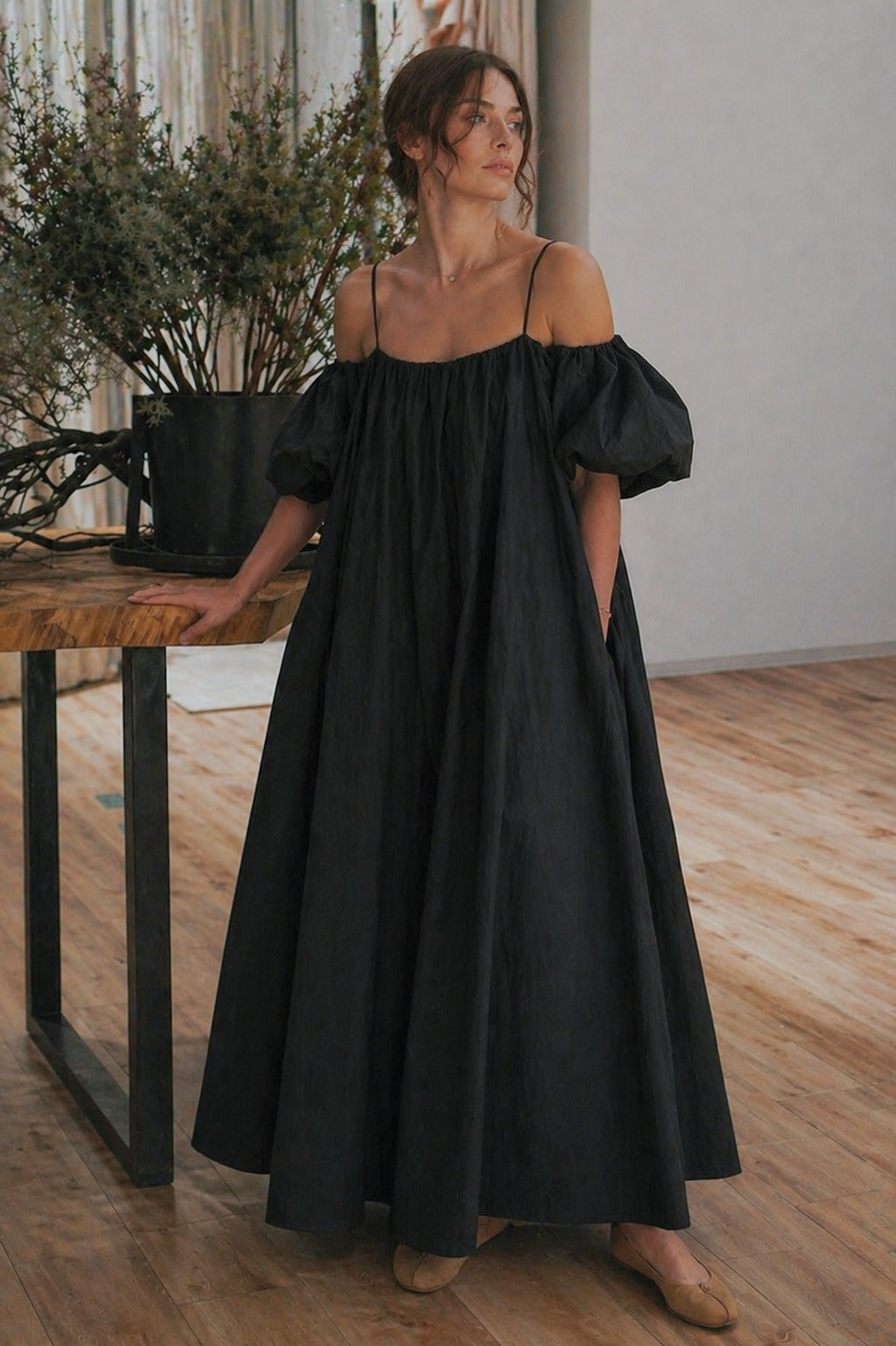 Robe longue convertible, prête pour la plage