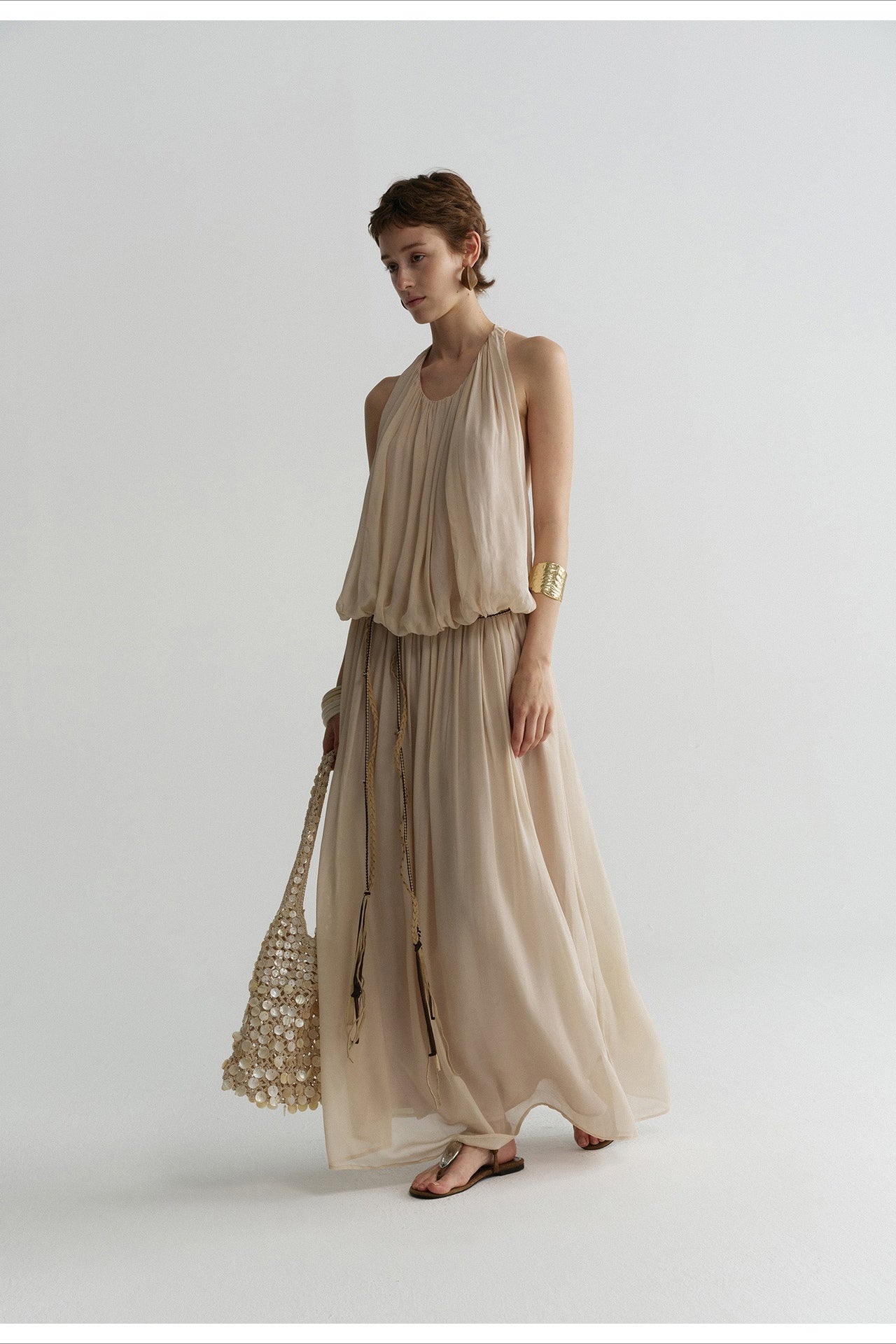 Robe dos nu fluide prête pour les vacances | 2 couleurs