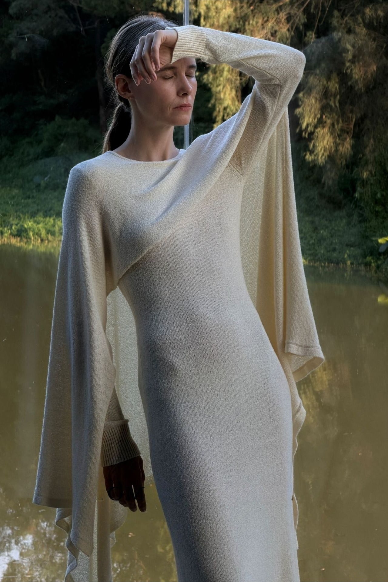 Minimalist flattering knit dress | 2 color