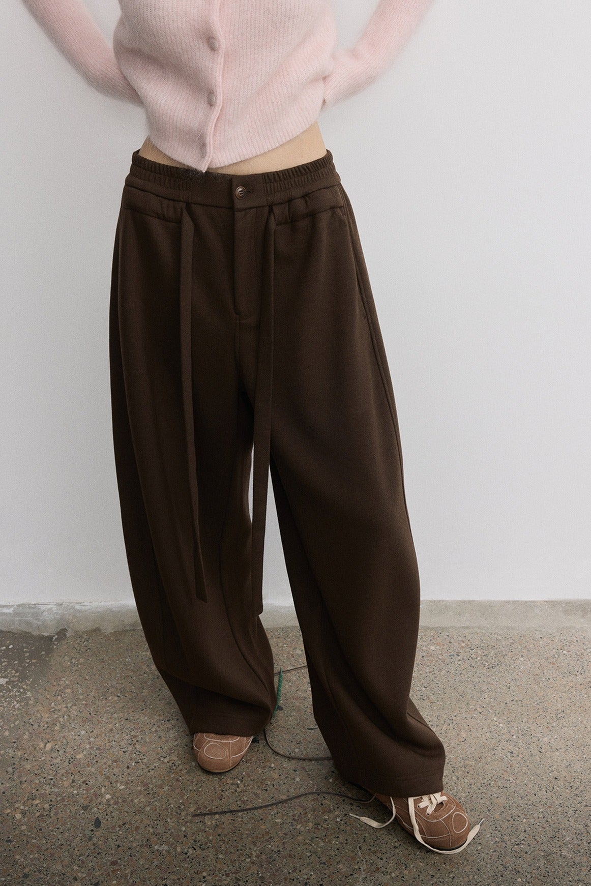 Relaxed-fit banana sweatpants | 5 color