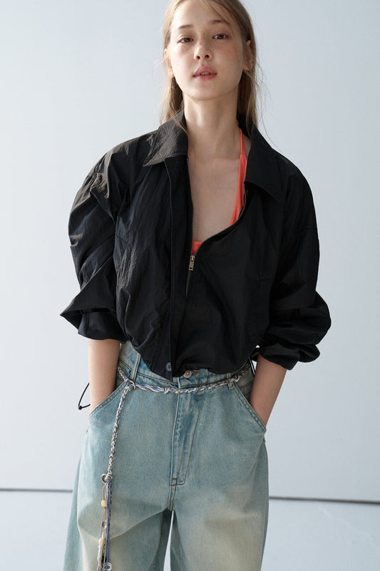 Lightweight sheer jacket | 4 color
