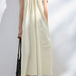 Cotton blend soft sling dress | 4 color