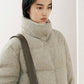 Modern stand collar down jacket | 2 color