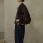 100% wool collarless minimalist design jacket | 3 color