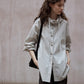 100% cotton bubble-textured fabric hooded shirt | 3 color