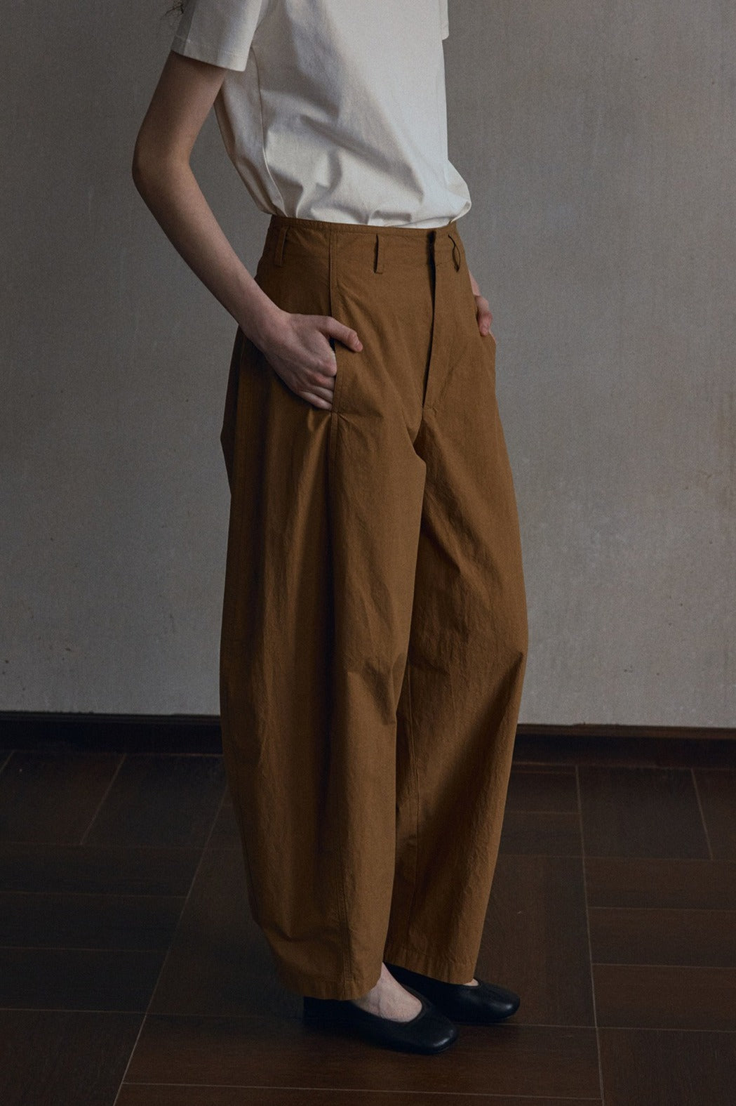 Pantalon trapèze 100 % coton | 4 couleurs